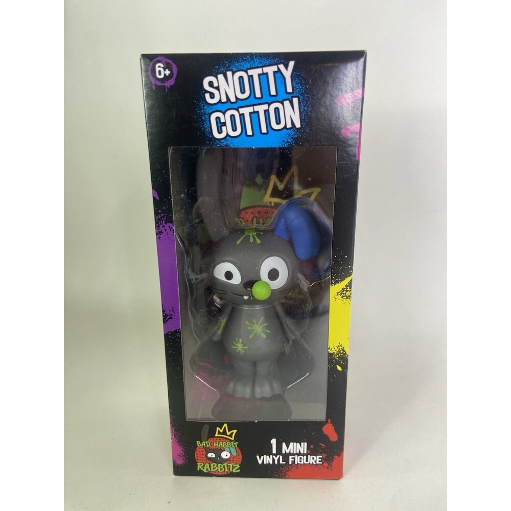 Bad Habbit Rabbitz Snotty Cotton Mini Vinyl Figure Rabbit Collectible Series 1